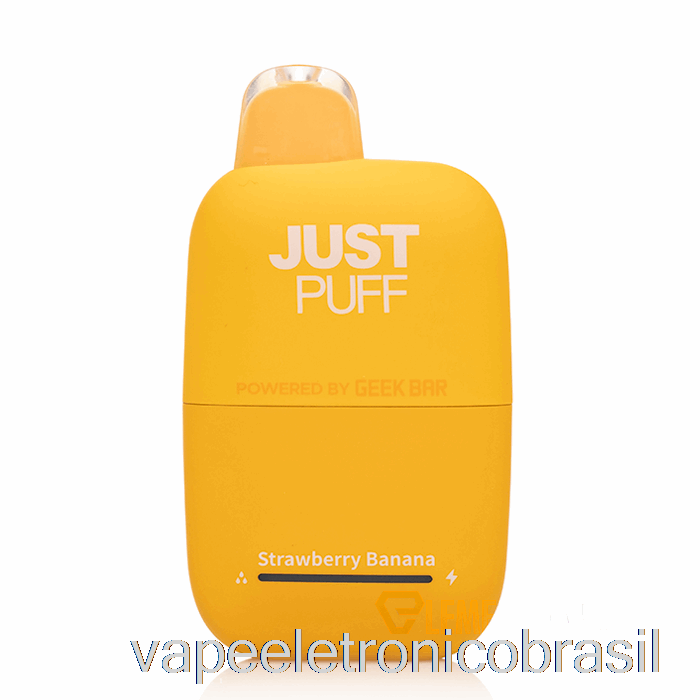 Vape Vaporesso Justpuff 6000 Descartável Morango Banana